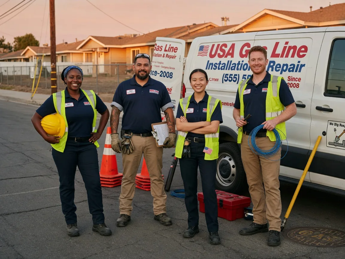 Gas Line Installation company in Peosta, IA